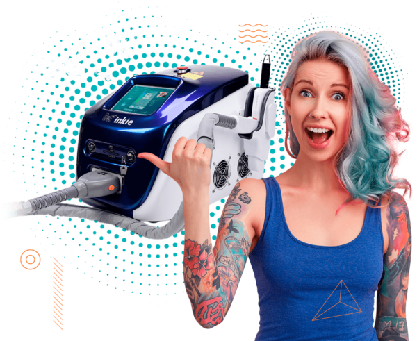 inkie remocao sobrancelha