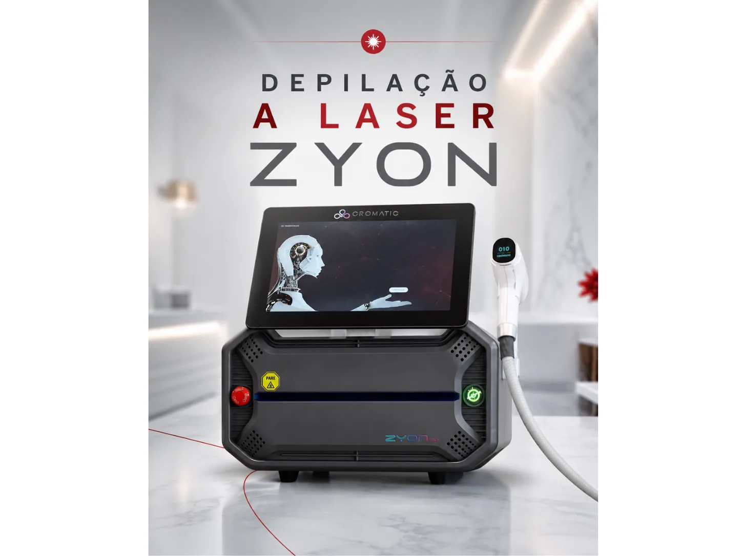 Zyon (descontinuado) — Just Laser recomenda Soprano Titanium e Platinum